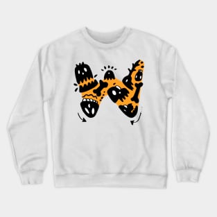 Letter W Crewneck Sweatshirt